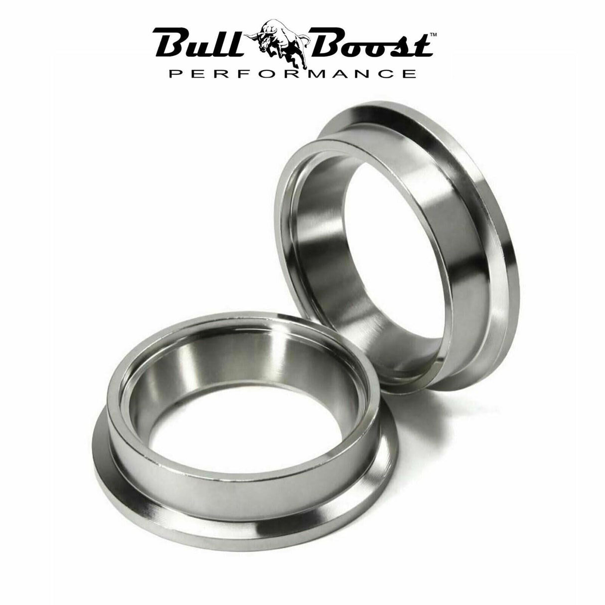 44mm Wastegate Flange Set MV-R MVR Inlet + Outlet insert Clamp Ring for V-Band