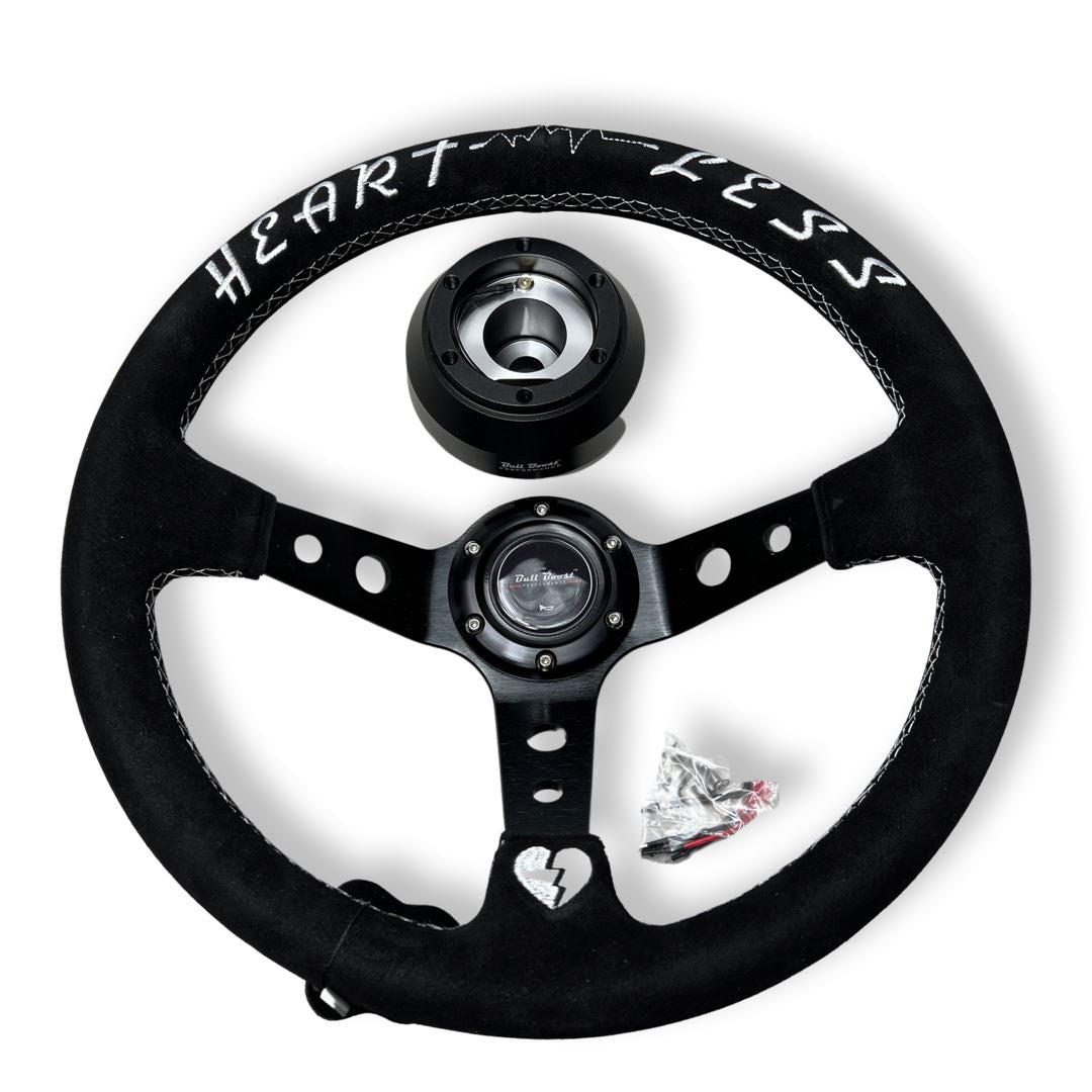 Heartless 6 Bolt Steering Wheel Hub Adapter For Dodge GM Buick Chevy Vehicles