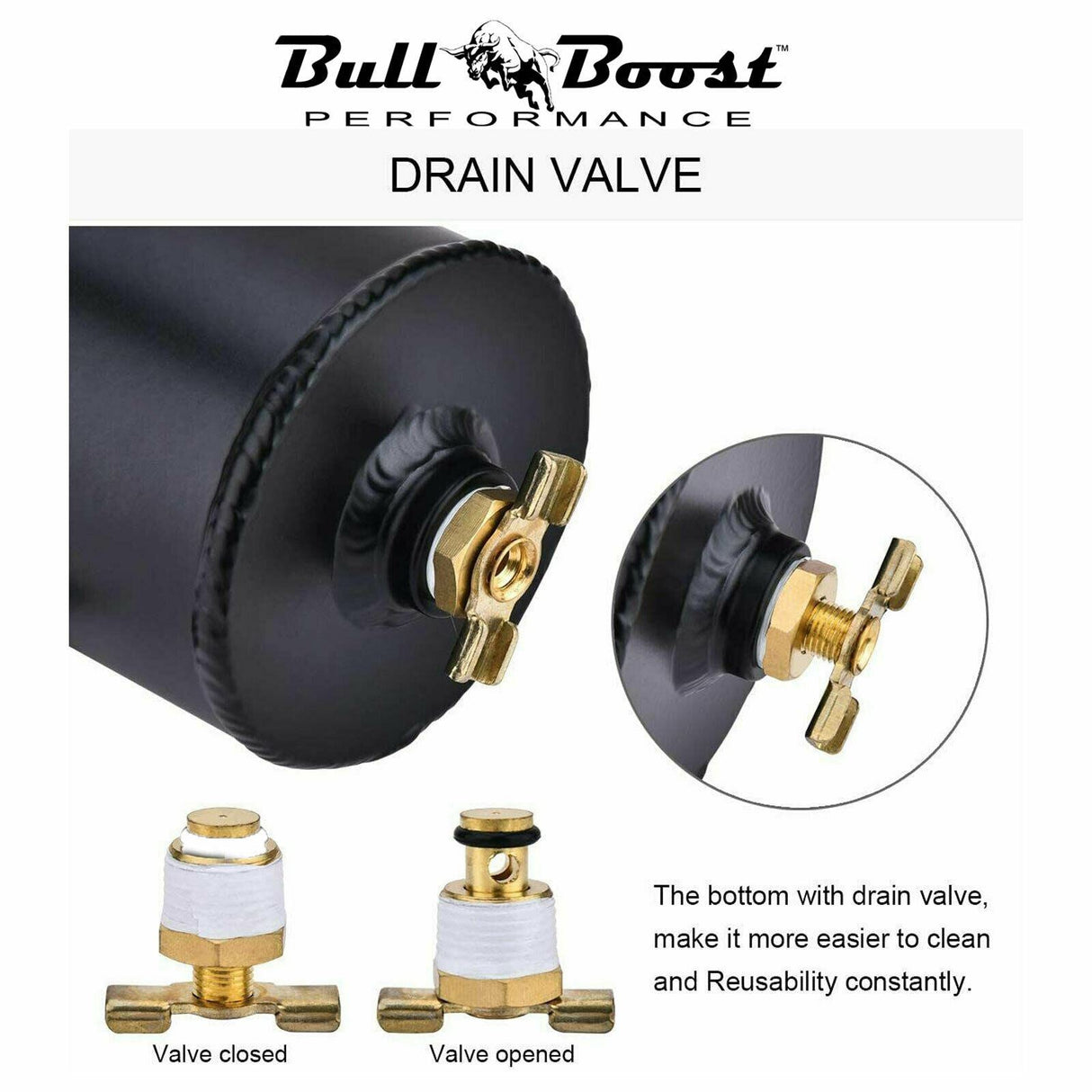 Pro Series Universal Oil Catch Can 2 Port -10AN Breather 750mL Baffle Tank