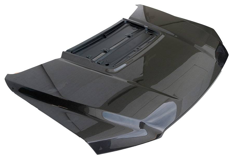 2017-2020 Ford F150 4 doors OEM Style Carbon Fiber Black Hood