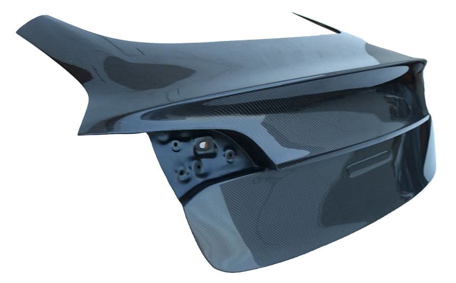 2017-2020 Tesla Model 3 OEM Style Carbon Fiber Black Trunk