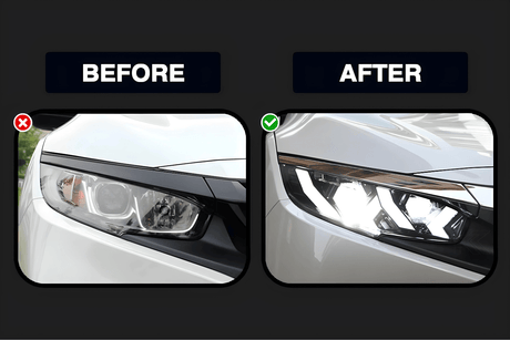 Honda Civic X Lambo Style LED Headlights (2017 - 2020) - K2 Industries