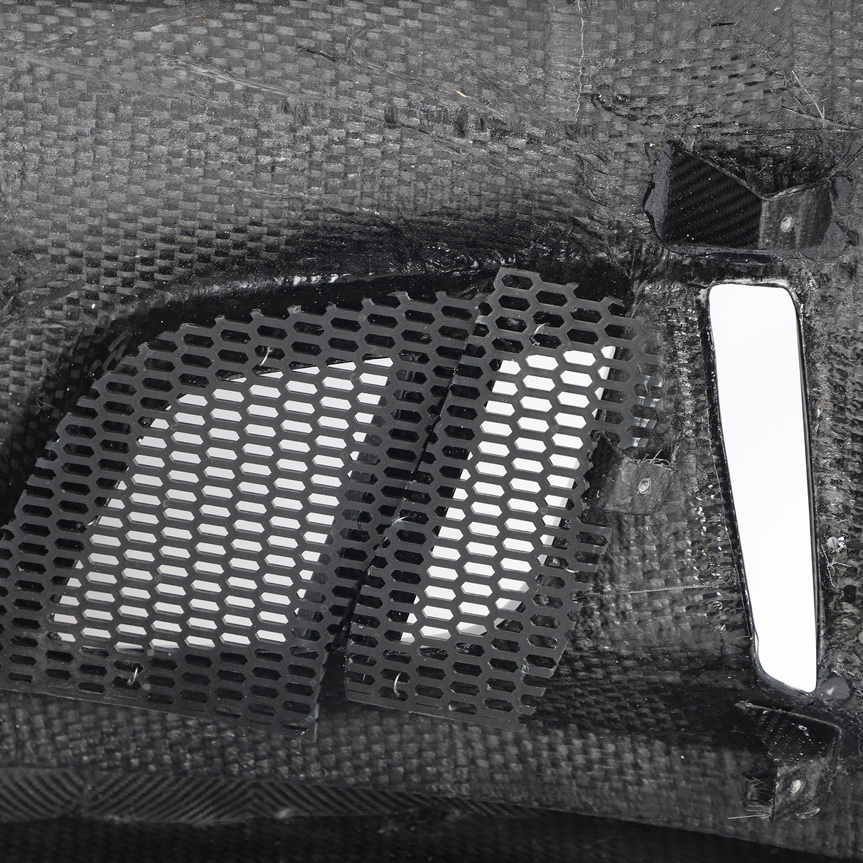 2010-2015 Chevy Camaro Black Panther 1PC Full Gloss Carbon Fiber Track Package Front Bumper Conversion