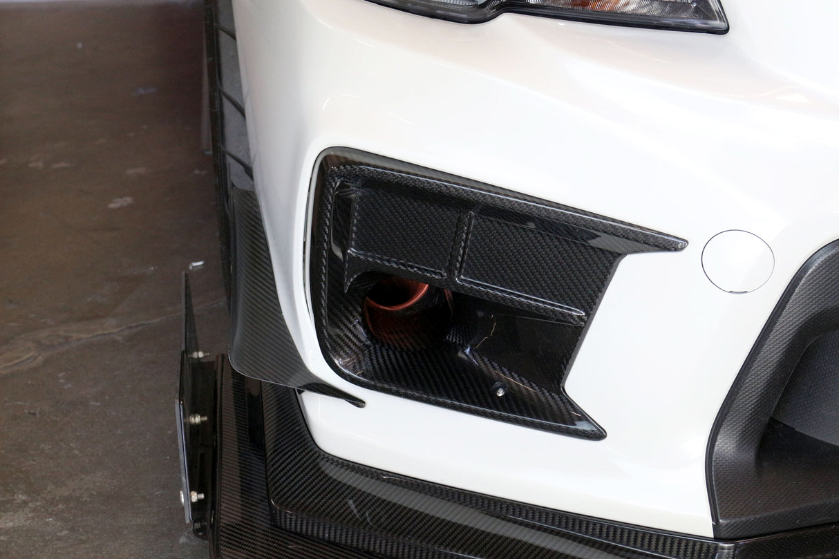Carbon Fiber Subaru STI Brake Cooling Kit 2018-2021