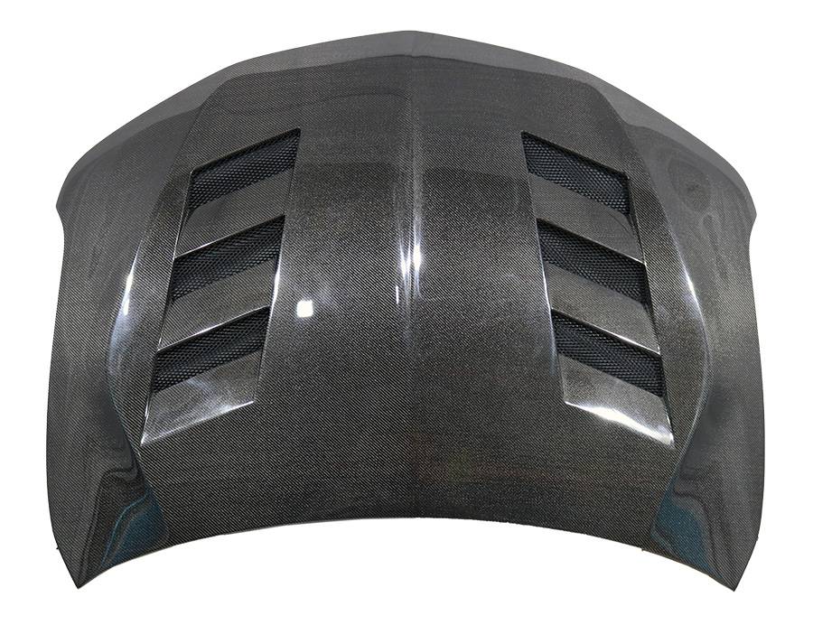 2018-2020 Acura TLX 4 doors AMS Style Carbon Fiber Black Hood