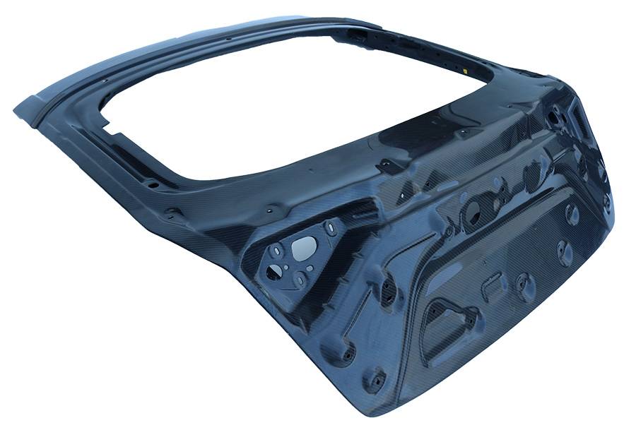 2018-2019 KIA Stinger 4 doors OEM Style Carbon Fiber Black Trunk