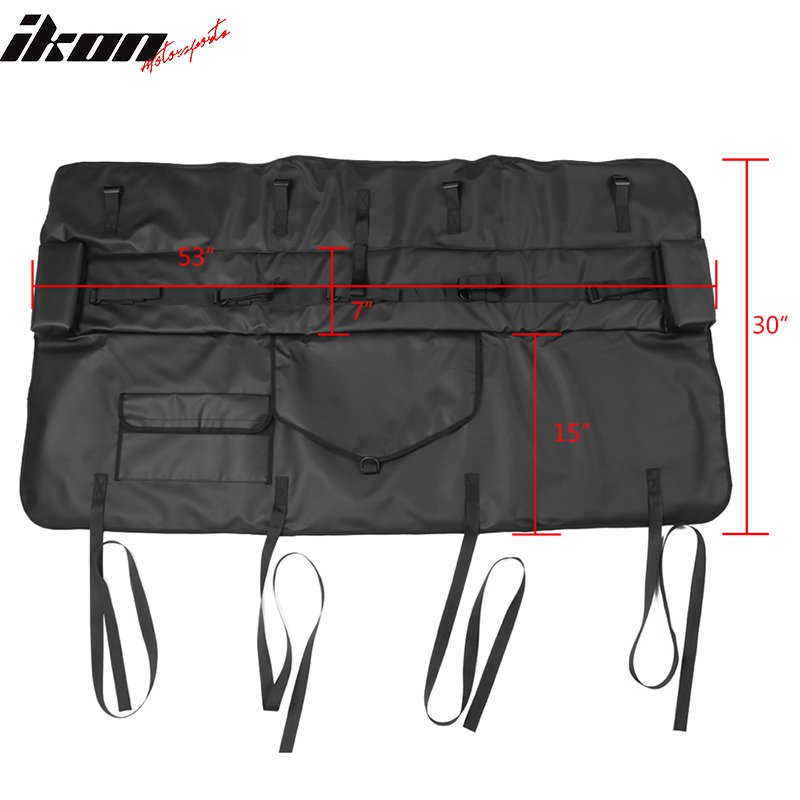 Universal Tailgate Bike Pads Cover Protection for Truck Bed Carries