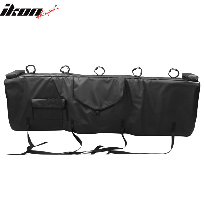 Universal 60" Pickup Tailgate Pad Cover w/ 5 Bike Racks & 1 Tool Bag