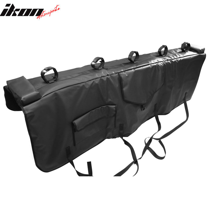 Universal 60" Pickup Tailgate Pad Cover w/ 5 Bike Racks & 1 Tool Bag