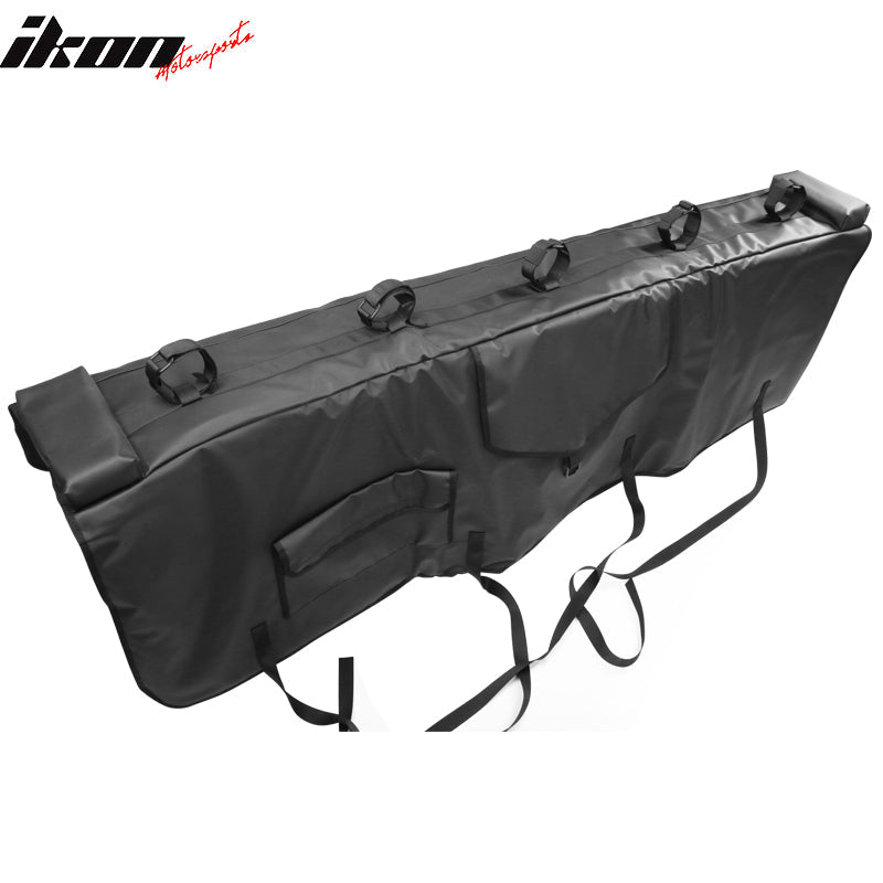 Universal 60" Pickup Tailgate Pad Cover w/ 5 Bike Racks & 1 Tool Bag