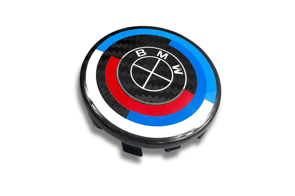 BMW Wheel Caps - Full Carbon 50th Anniversary Style - K2 Industries