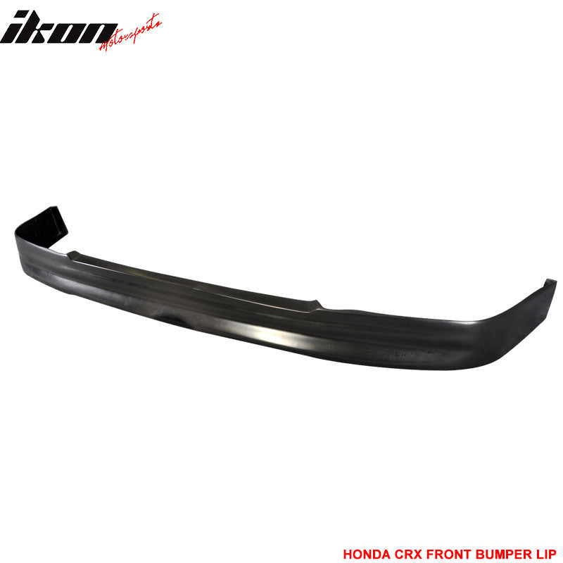 1988-1991 Honda CRX CS Style Unpainted Front Bumper Lip Spoiler PU