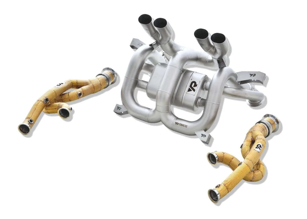 Lamborghini Revuelto F1 CEL-Free Valved Exhaust Package VANTA Edition - Yonristic Performance