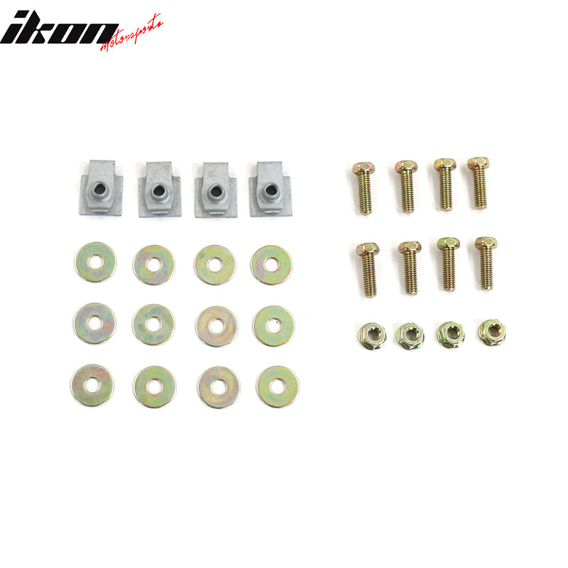 1990-1993 Honda Accord DX EX LX Mugen Style Front Bumper Lip Spoiler