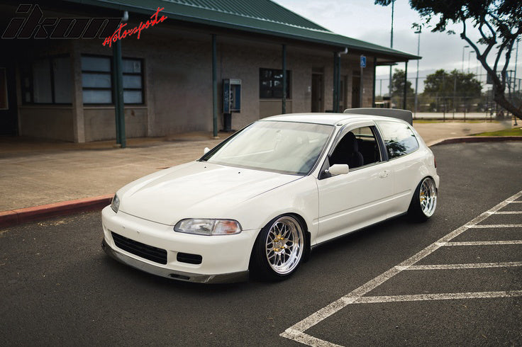 1992-1995 Honda Civic EG BYS Style Front Bumper Lip Spoiler PU