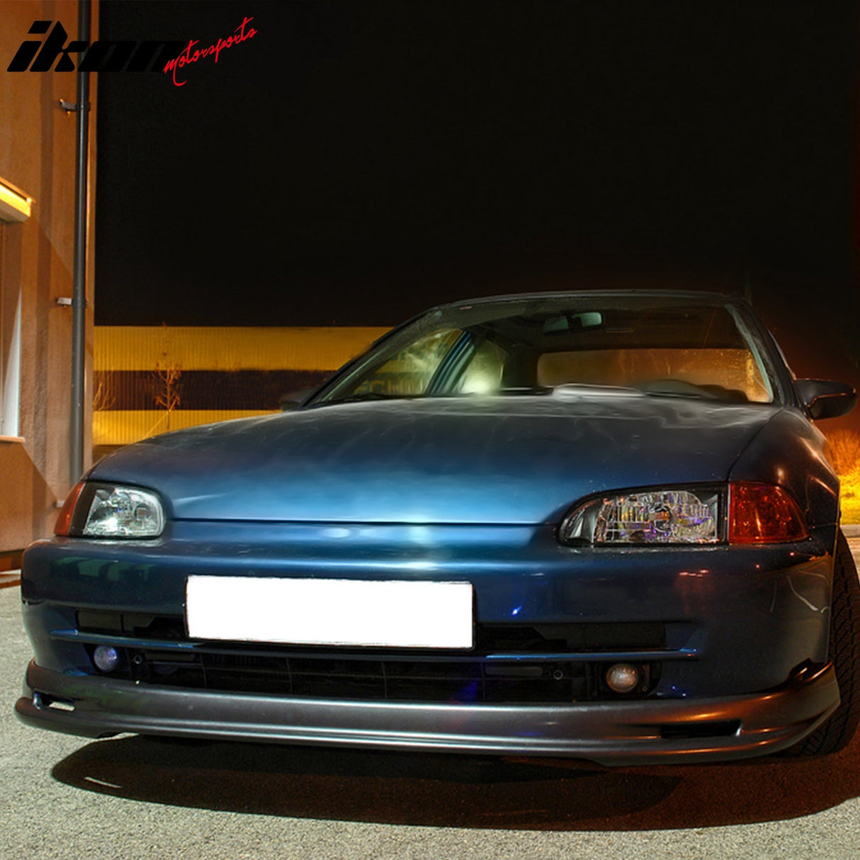 1992-1995 Honda Civic Sedan 4-Door Unpainted Front Lip Splitter PU