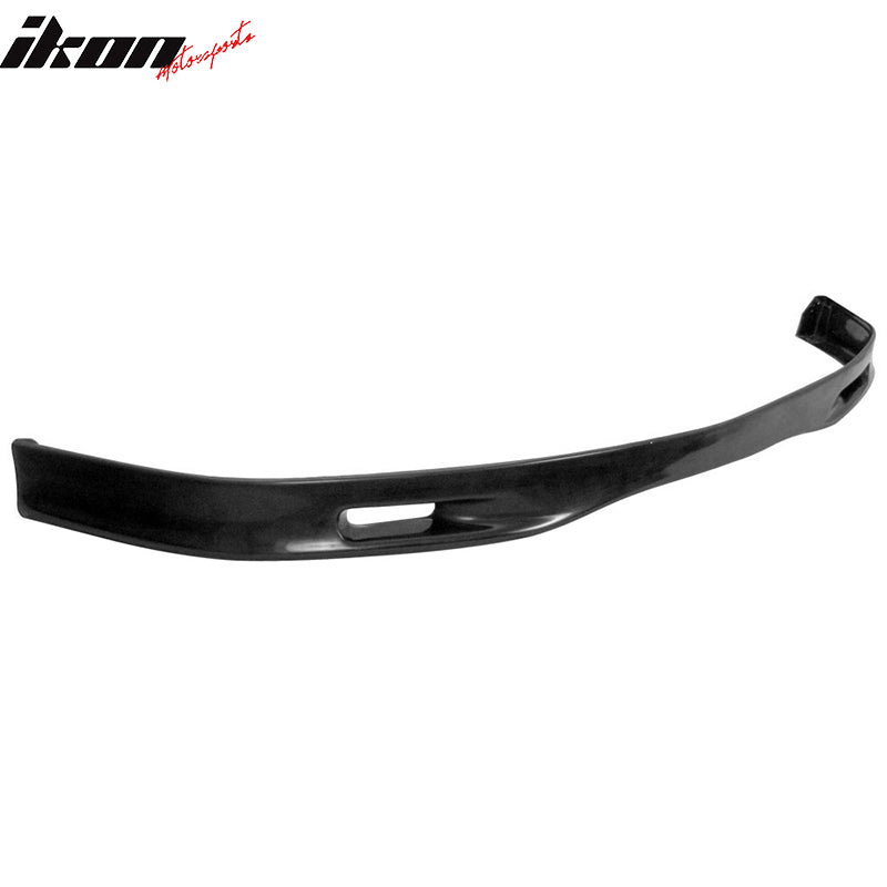 1992-1995 Civic PU Spoon Style Unpainted Black Front Bumper Lip PU
