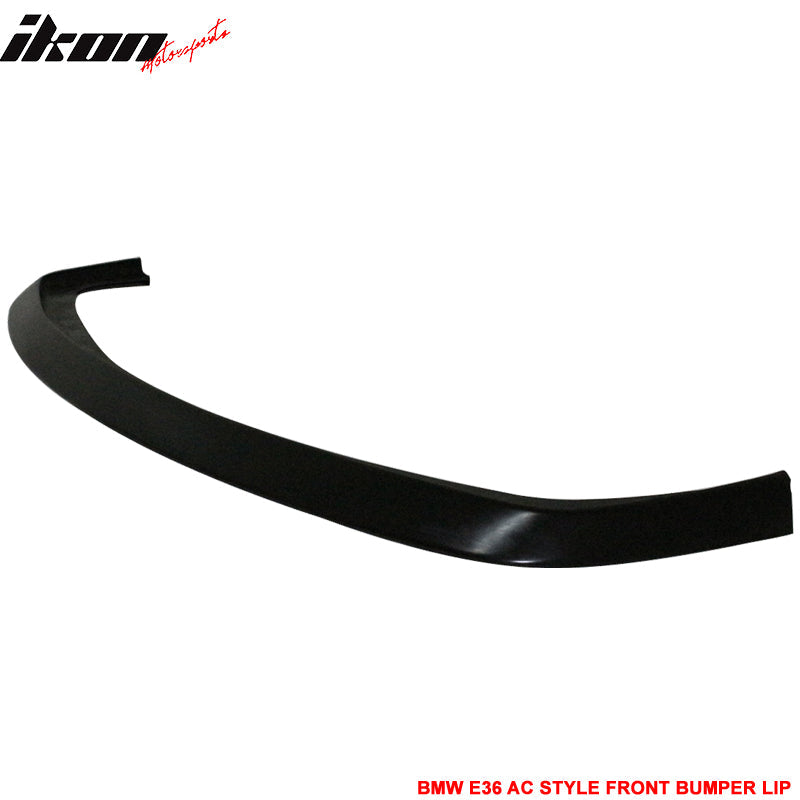 1992-1998 BMW E36 M3 Only 2Dr 4Dr AC Front Lip Spoiler Splitter - PU