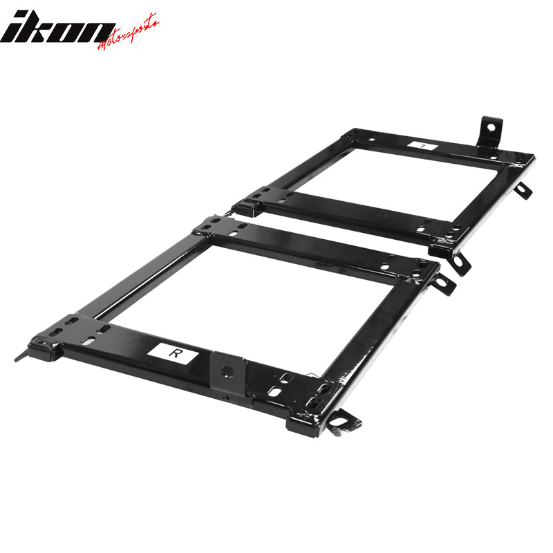 1993-1998 Toyota Supra Pair Racing Seat Brackets Mount Steel