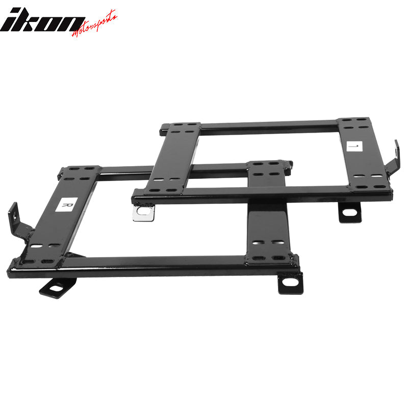 1993-1998 Toyota Supra Pair Racing Seat Brackets Mount Steel