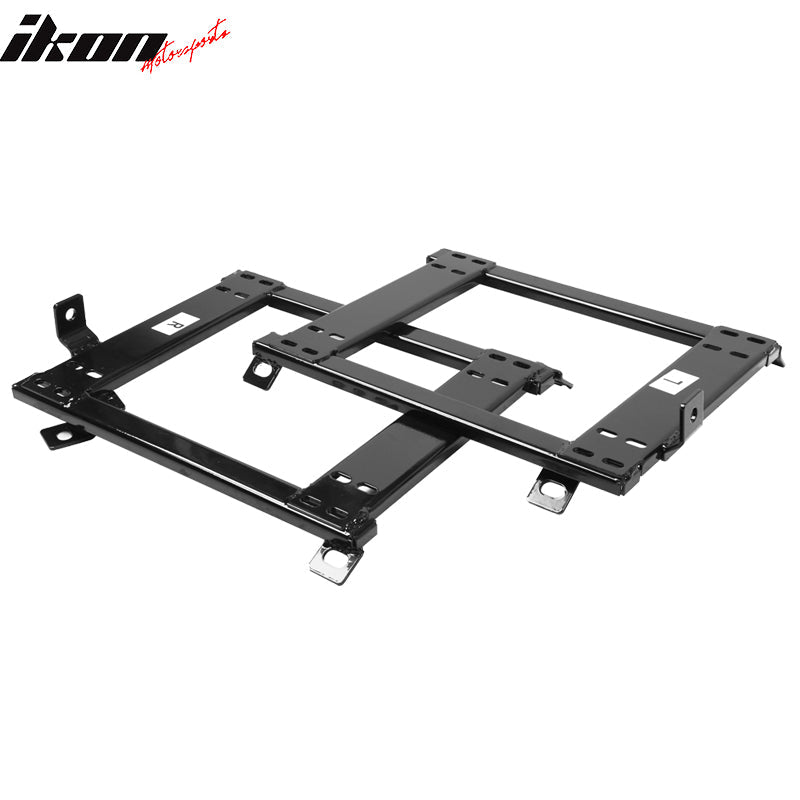 1993-1998 Toyota Supra Pair Racing Seat Brackets Mount Steel