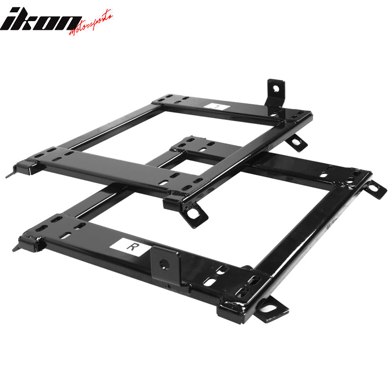 1993-1998 Toyota Supra Pair Racing Seat Brackets Mount Steel