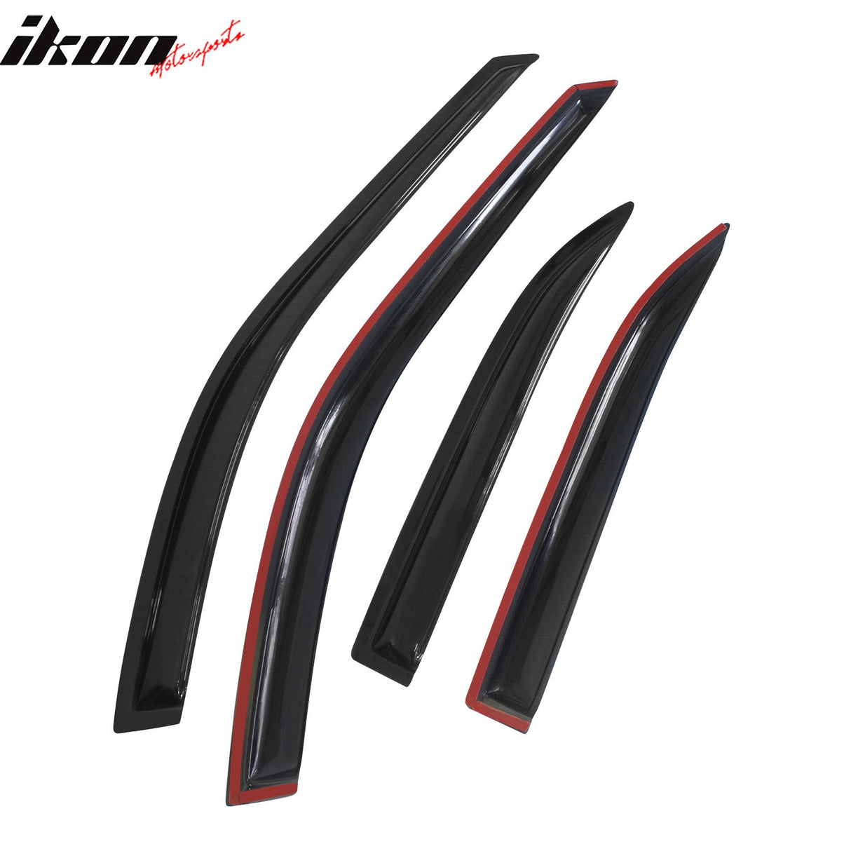 1994-1997 Honda Accord Window Visors Slim Style Smoke Tinted Acrylic