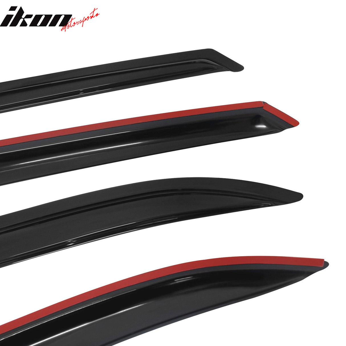 1994-1997 Honda Accord Window Visors Slim Style Smoke Tinted Acrylic