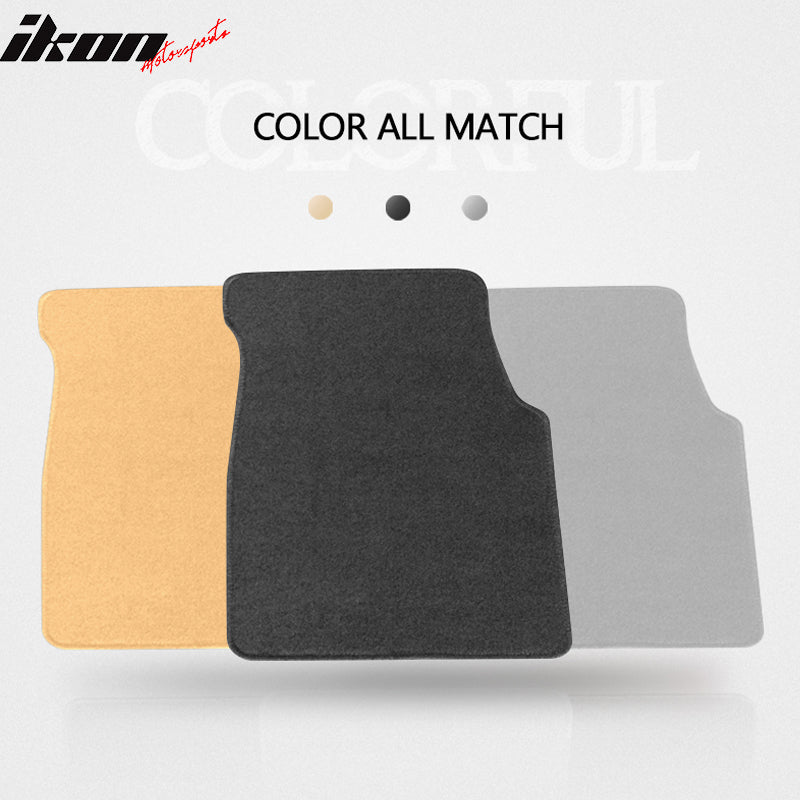 Car Floor Mat for 1994-2001 Acura Integra Black Carpet 5PC Nylon