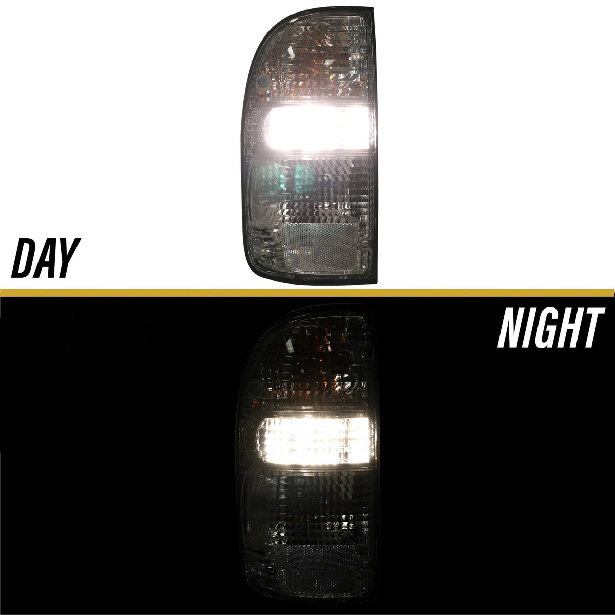 1995-2004 Toyota Tacoma Clear Lens Tail Lights