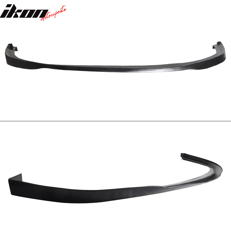 1996-1998 Honda Civic SIR Style Unpainted Black Front Bumper Lip PU