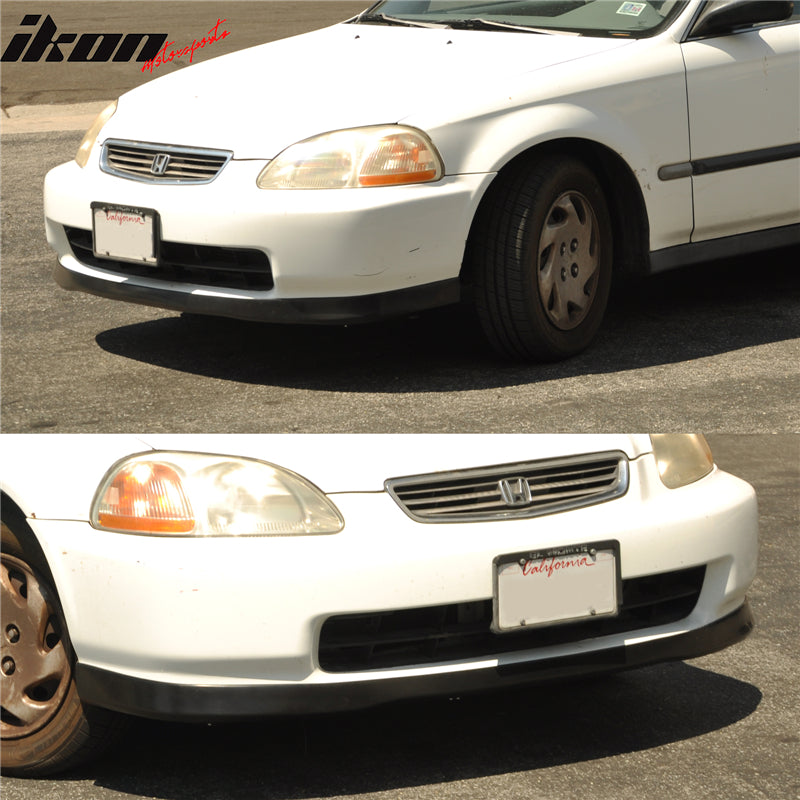 1996-1998 Honda Civic EK OEM Si Style Front Lip Splitter Spoiler PU