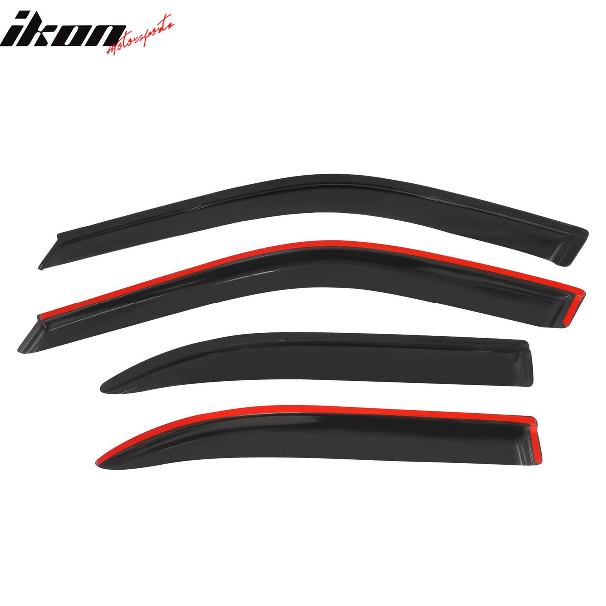 1996-2000 Honda Civic Sedan Window Visors Acrylic 4Pc Set