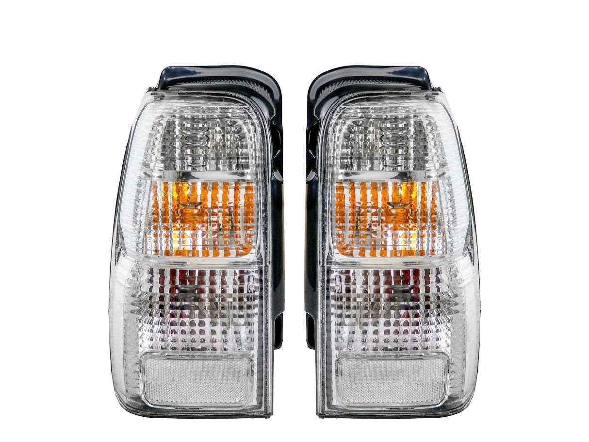 1996-2002 Toyota 4runner Trd Jdm Clear Rear Tail Lights Made By Unique Style Racing