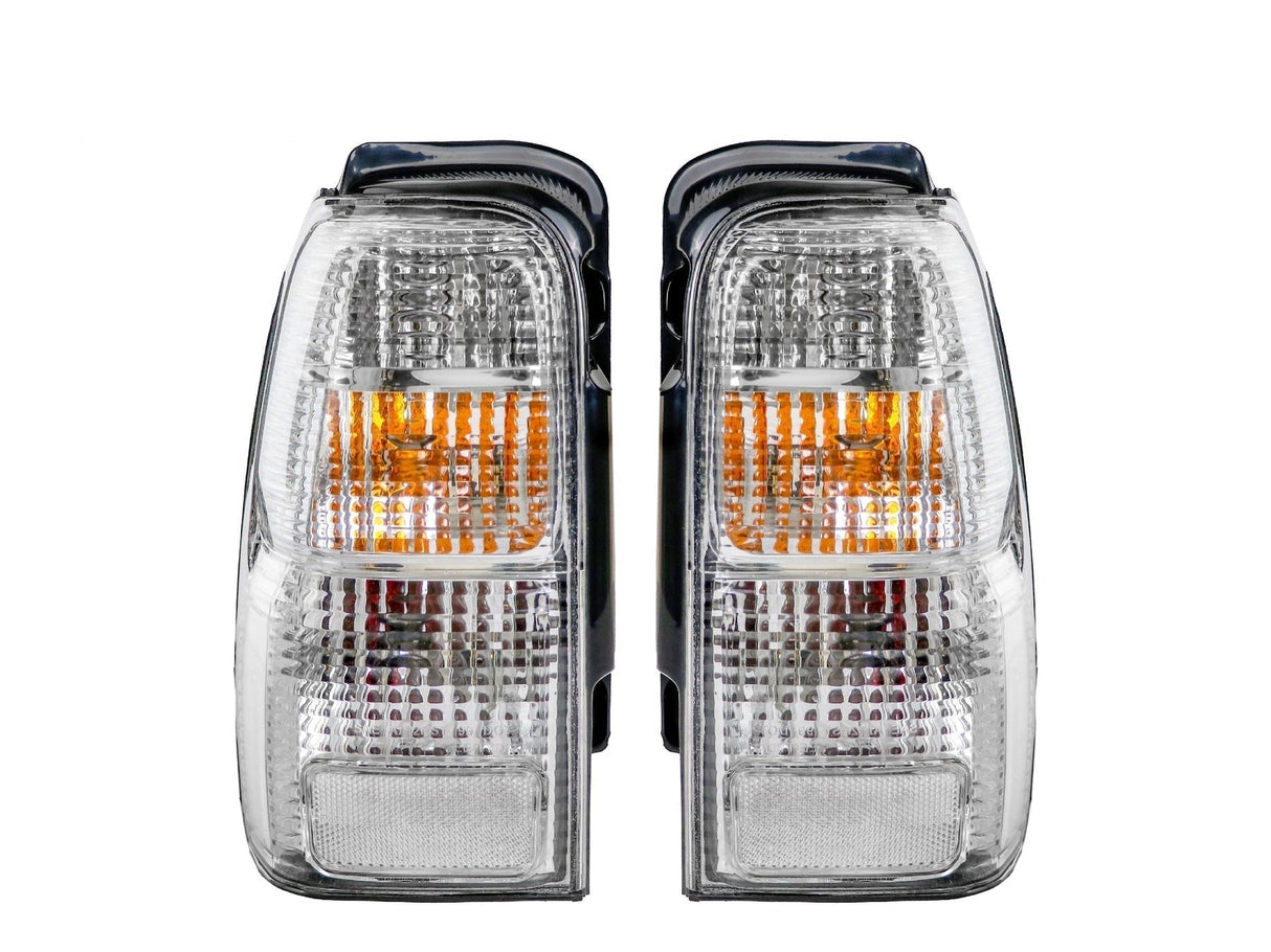 1996-2002 Toyota 4runner Trd Jdm Clear Rear Tail Lights Made By Unique Style Racing