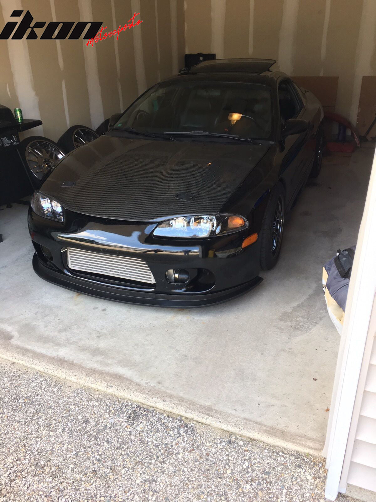 1997-1999 Mitsubishi Eclipse DS Style Aero One Front Bumper Lip PU