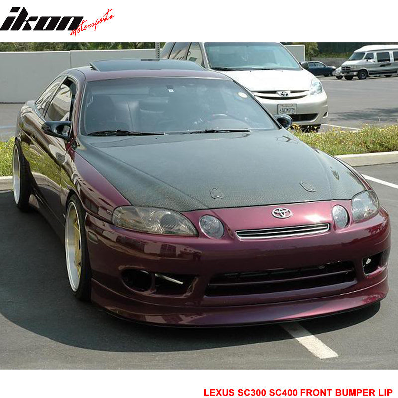 1997-2000 Lexus SC300 SC400 Unpainted Front Lip Splitter Spoiler PU