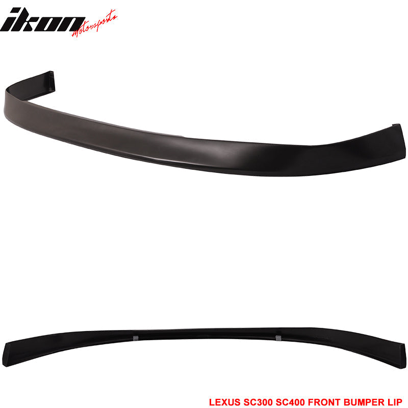 1997-2000 Lexus SC300 SC400 Unpainted Front Lip Splitter Spoiler PU