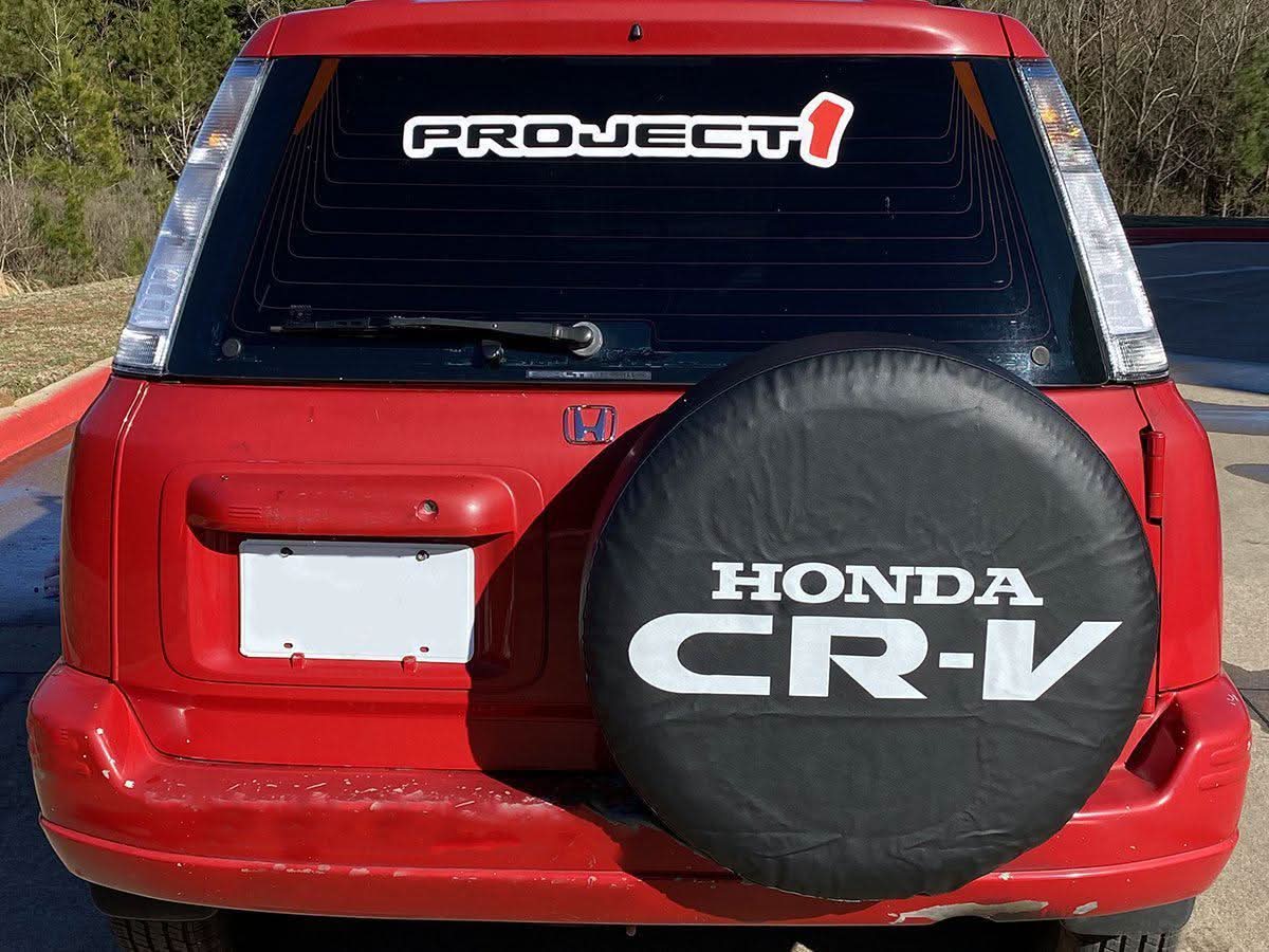 1997-2001 Honda Crv Jdm Style Clear Rear Tail Light Lamp Made By Depo