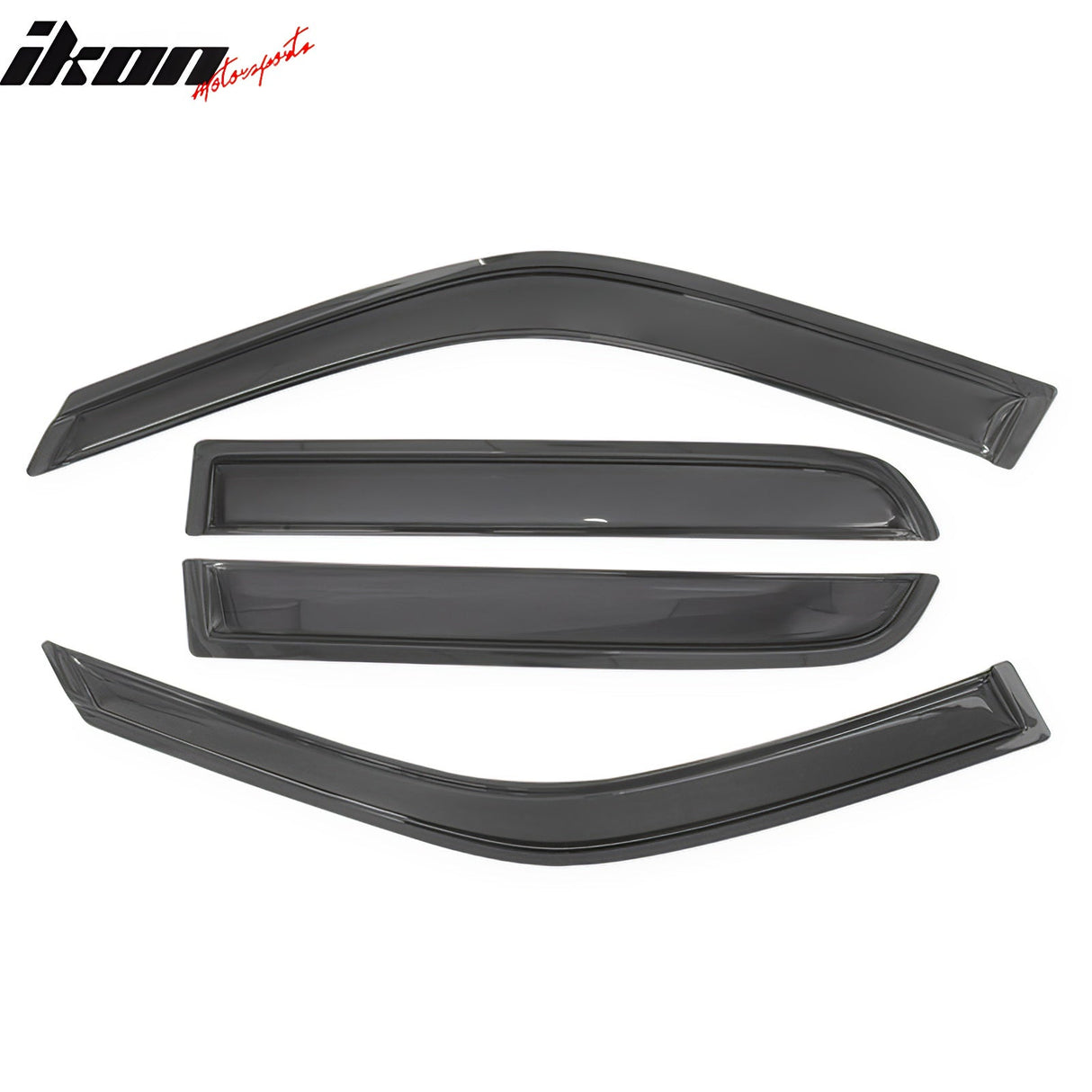 1997-2001 Honda CRV Smoke Tinted Slim Style Window Visors Acrylic