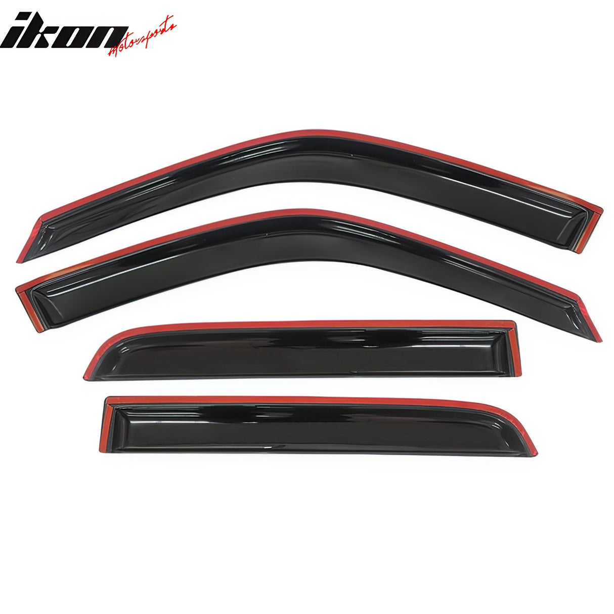 1997-2001 Honda CRV Smoke Tinted Slim Style Window Visors Acrylic