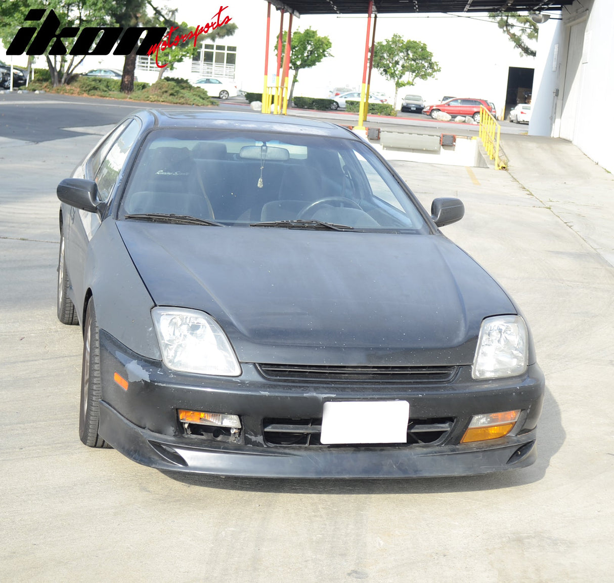 1997-2001 Honda Prelude Front Lip Splitter Unpainted PU IKON Spoiler