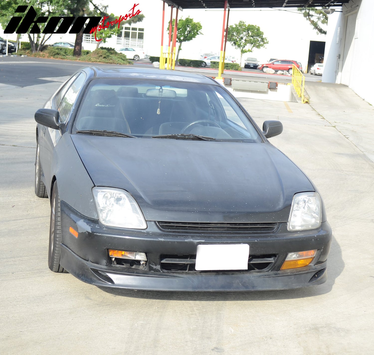 1997-2001 Honda Prelude Front Lip Splitter Unpainted PU IKON Spoiler