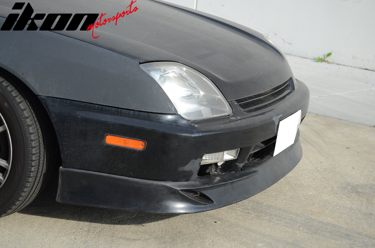 1997-2001 Honda Prelude Front Lip Splitter Unpainted PU IKON Spoiler