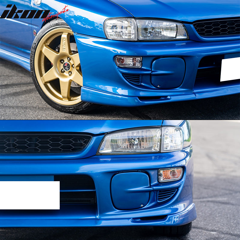 1997-2001 Subaru Impreza STI Style GC8 PU Front Bumper Lip Spoiler