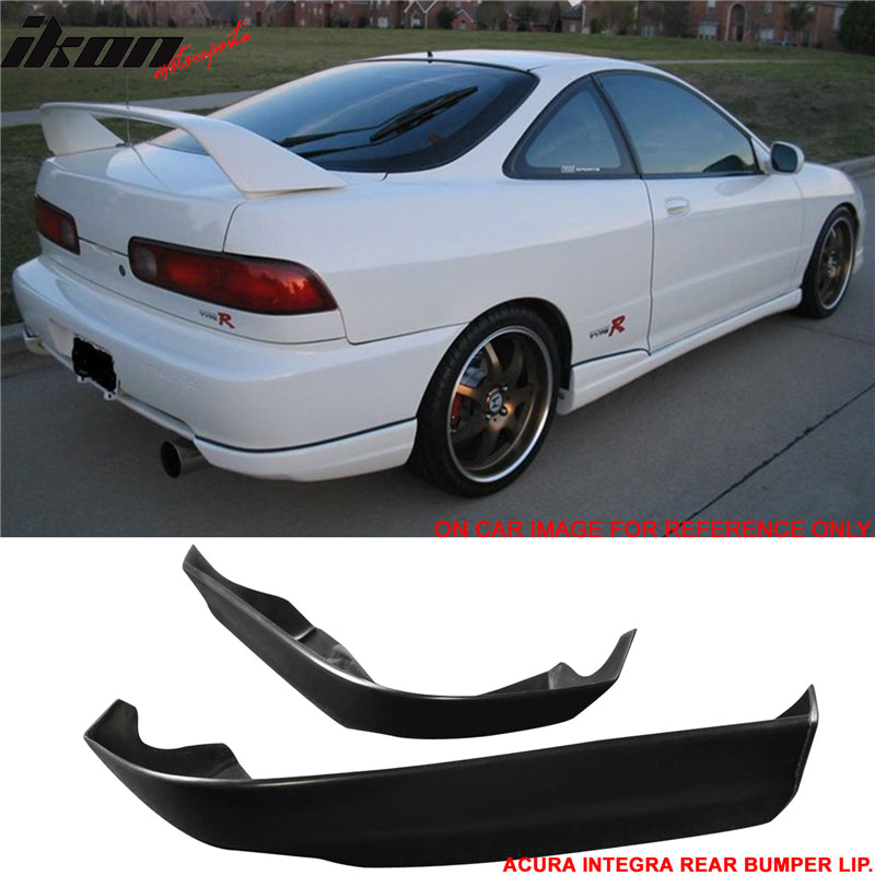 T-R Front & Rear Bumper Lip Fits 98-01 Acuraintegra PU