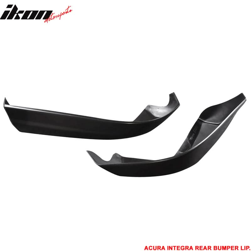 T-R Front & Rear Bumper Lip Fits 98-01 Acuraintegra PU
