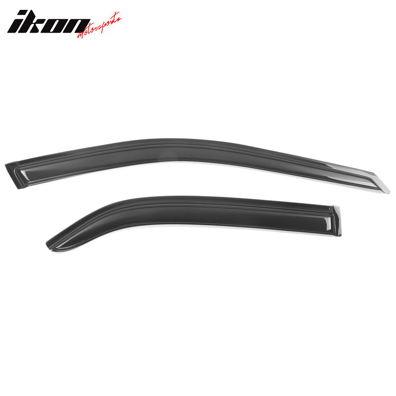 1998-2002 Honda Accord Smoke Tinted Slim Style Window Visors Acrylic