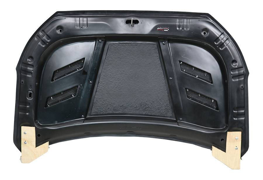 2019-2021 Hyundai Veloster 2 doors OEM Style Carbon Fiber Black Hood