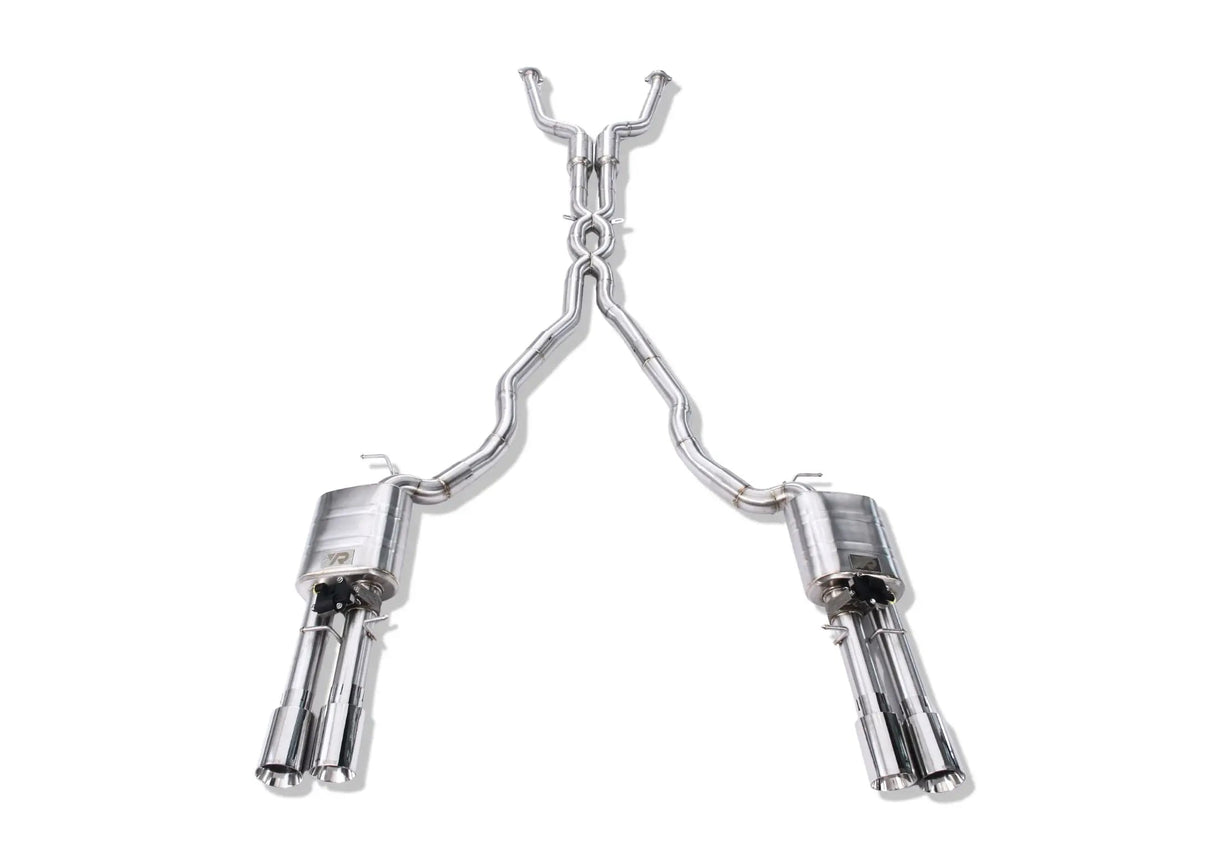 BMW E60 M5 E63 M6 Performance Exhaust System Double X-Pipe - Yonristic Performance